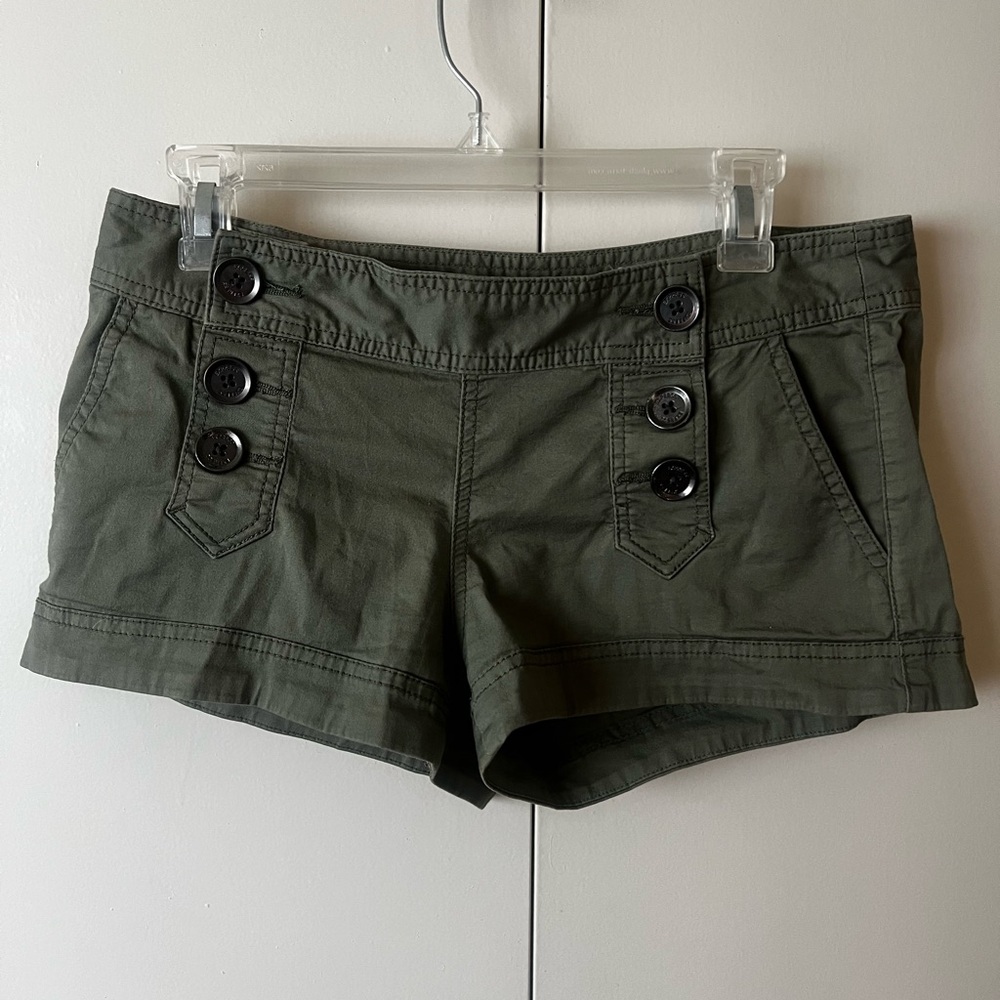 Express Green Shorts